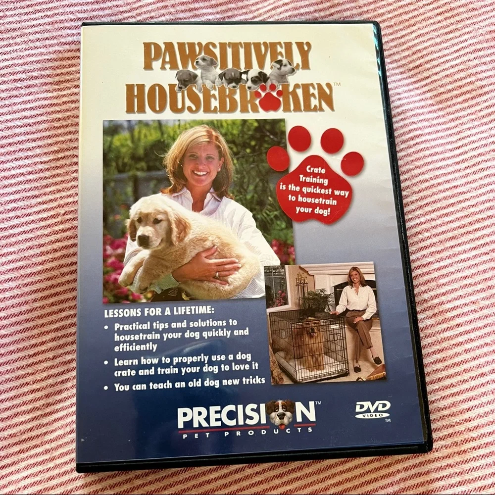 Pawsitively Housebroken Lessons For A Lifetime Dog Pet Crate Training DVD